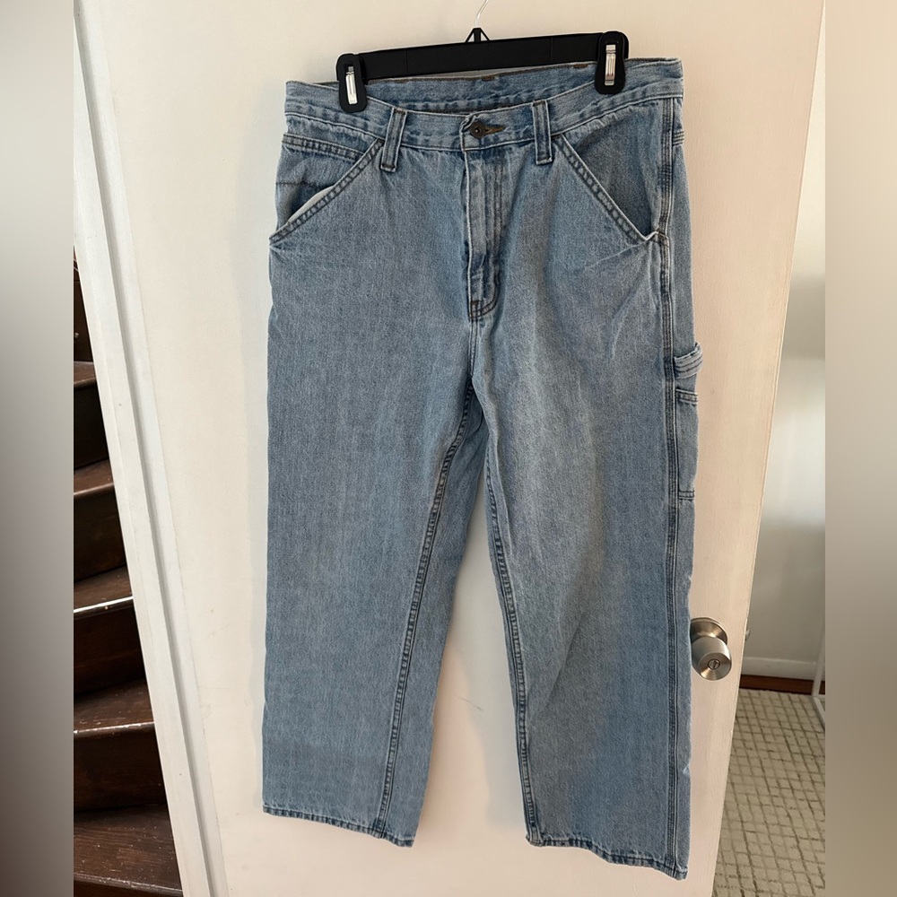 Faded Glory Carpenter Blue Jeans 32x30 - Picture 1 of 4